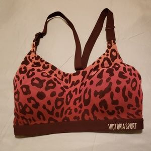 Leopard print sports bra- SOLD ON MERCARI